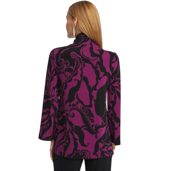 Chicos‎ Travelers Mock Neck Tunic Size Small - Picture 2 of 12